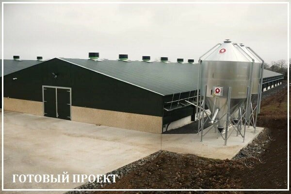 Этапы возведения птицефабрики от завода ВелесТент-тля